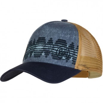 Кепка-бейсболка BUFF TRUCKER CAP TZOM STONE BLUE Кепка-бейсболка BUFF TRUCKER CAP TZOM STONE BLUE