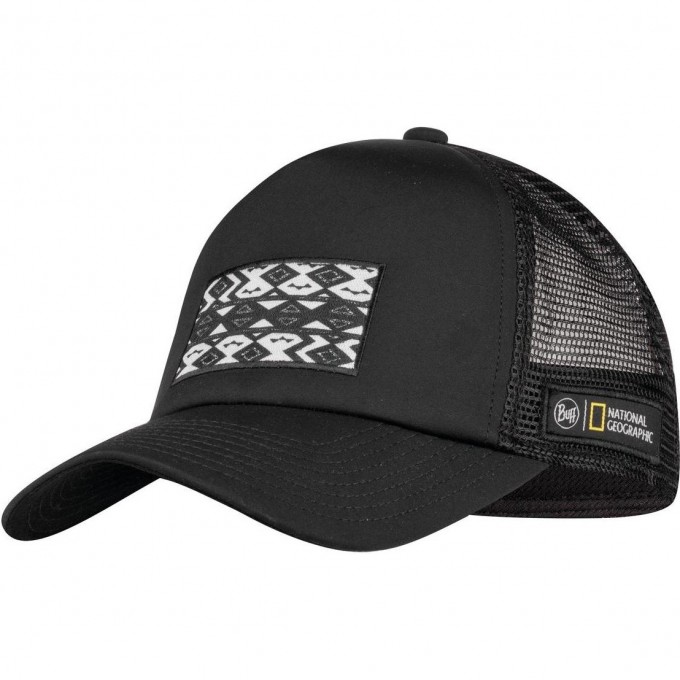 Кепка BUFF TRUCKER CAP LICENSES THABO BLACK 122620.999.10.00 Кепка BUFF TRUCKER CAP LICENSES THABO BLACK 122620.999.10.00