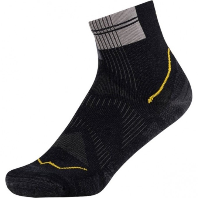 Носки BUFF COOLNET QUARTER GRAPHITE размер L 137788.901.05.00