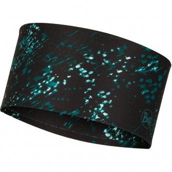 Повязка BUFF COOLNET UV+ WIDE HEADBAND SPECKLE BLACK