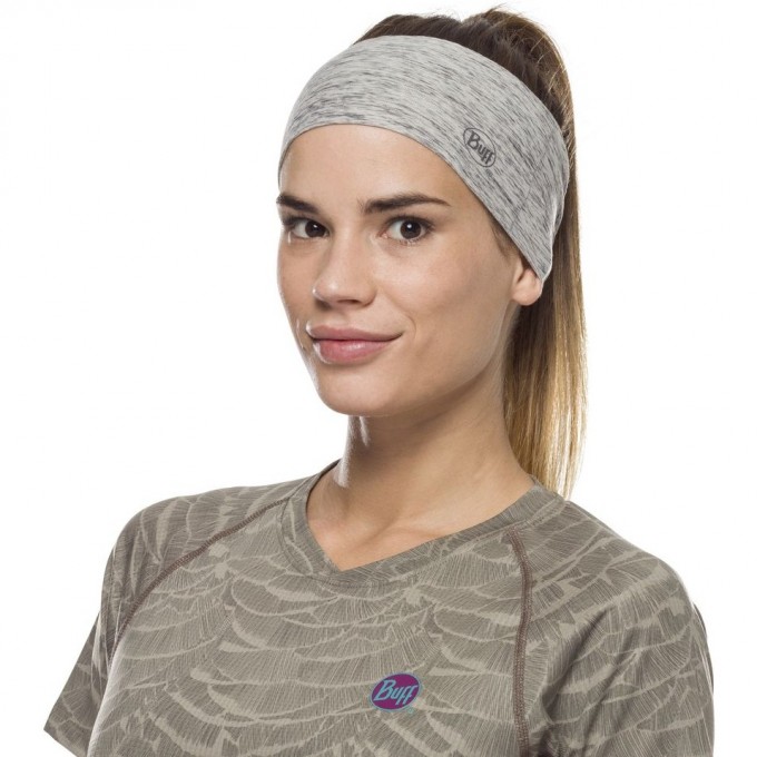 Повязка-чалма летняя BUFF HEADBAND TAPERED COOLNET SILVER GREY HTR 122725.334.10.00 Повязка-чалма летняя BUFF HEADBAND TAPERED COOLNET SILVER GREY HTR 122725.334.10.00