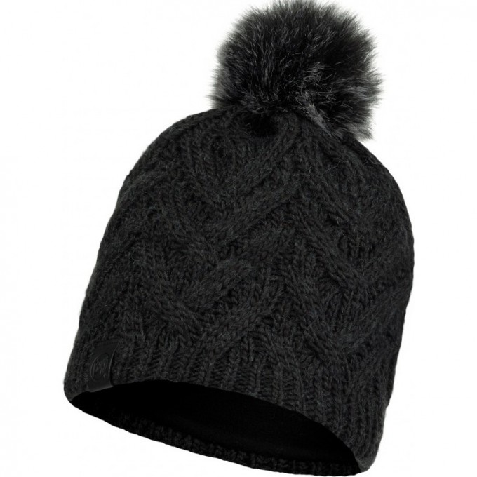 Шапка BUFF KNITTED & FLEECE BAND HAT CARYN GRAPHITE 123515.901.10.00 Шапка BUFF KNITTED & FLEECE BAND HAT CARYN GRAPHITE 123515.901.10.00