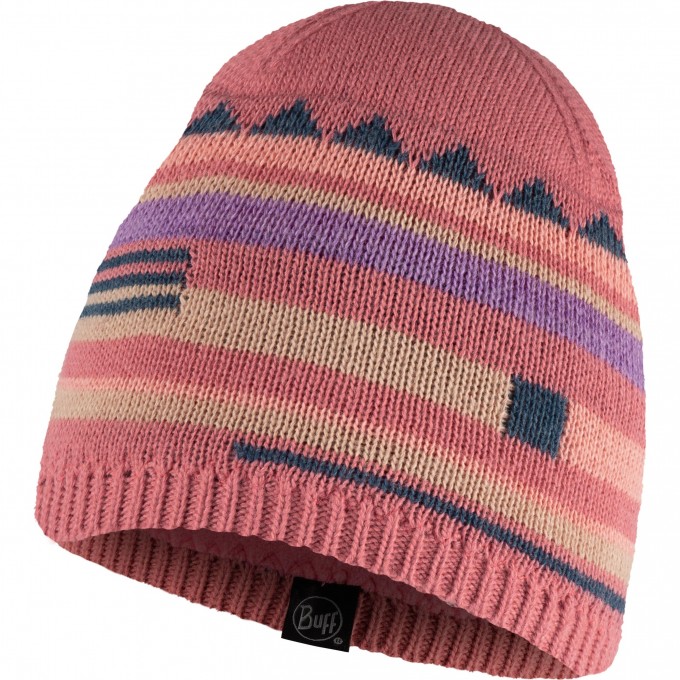 Шапка BUFF KNITTED & FLEECE BAND HAT CORIX ROSÉ 129625.512.10.00 Шапка BUFF KNITTED & FLEECE BAND HAT CORIX ROSÉ 129625.512.10.00