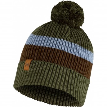 Шапка BUFF KNITTED HAT ELON CAMOUFLAGE