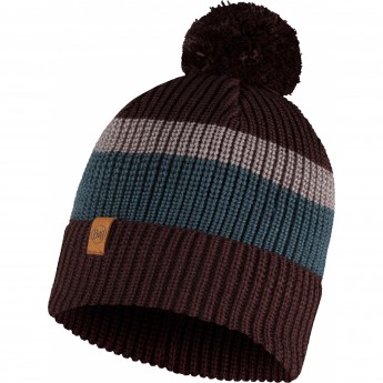Шапка BUFF KNITTED HAT ELON MAROON