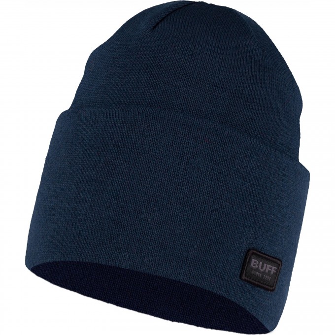 Шапка BUFF KNITTED HAT NIELS DENIM 126457.788.10.00 Шапка BUFF KNITTED HAT NIELS DENIM 126457.788.10.00