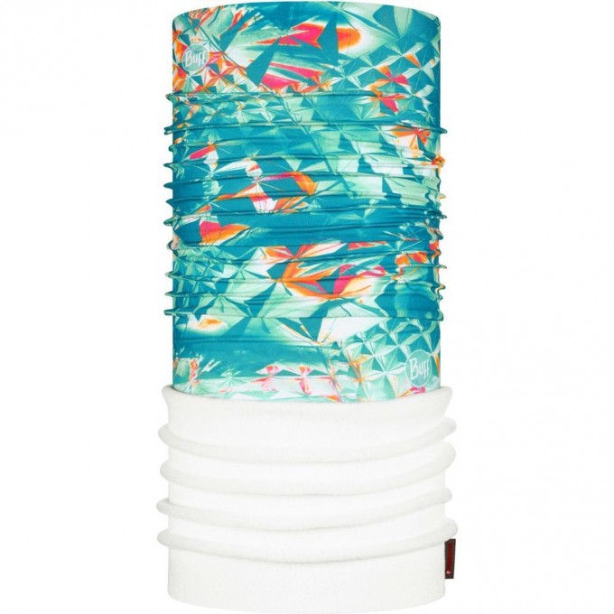 Шарф-труба трансформер детский BUFF POLAR HYMN TURQUOISE 124089.789.10.00 Шарф-труба трансформер детский BUFF POLAR HYMN TURQUOISE 124089.789.10.00