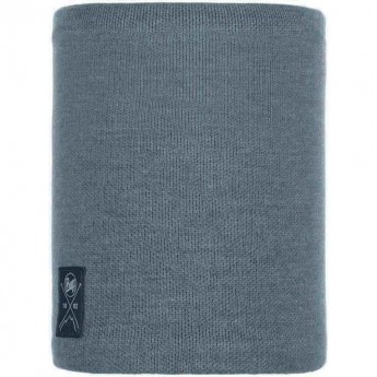 Шарф-труба вязаный с флисом BUFF NECKWARMER KNITTED POLAR NEO GREY