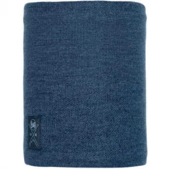 Шарф-труба вязаный с флисом BUFF NECKWARMER KNITTED POLAR NEO NAVY