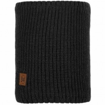 Шарф-труба вязаный с флисом BUFF NECKWARMER KNITTED POLAR RUTGER GRAPHITE
