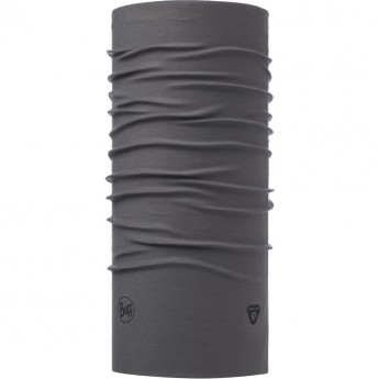 Тонкая зимняя бандана-трансформер BUFF THERMONET SOLID GREY CASTLEROCK