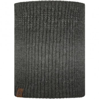 Вязаный шарф-труба с флисом BUFF NECKWARMER KNITTED POLAR MARIN GRAPHITE